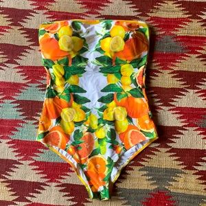 Stella McCartney Swimsuit One-Piece Citrus Print